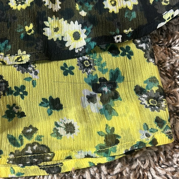 2 piece Justice set…skirt and top. Yellow and Black. Size 7. - Picture 6 of 6